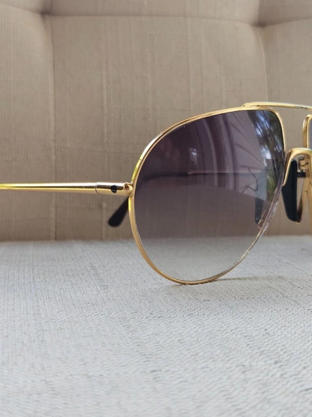 Vintage Carrera X Movado Men Sunglasses Eyewear Gold Tone Metal Germany Rare - Picture 2 of 11